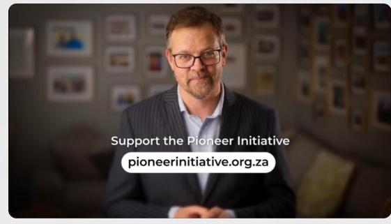 Pioneer Initiative announcement